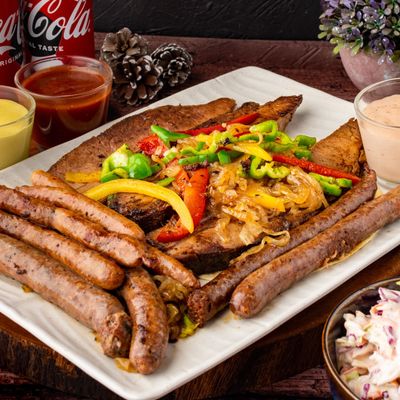 Brisket And Sausage
