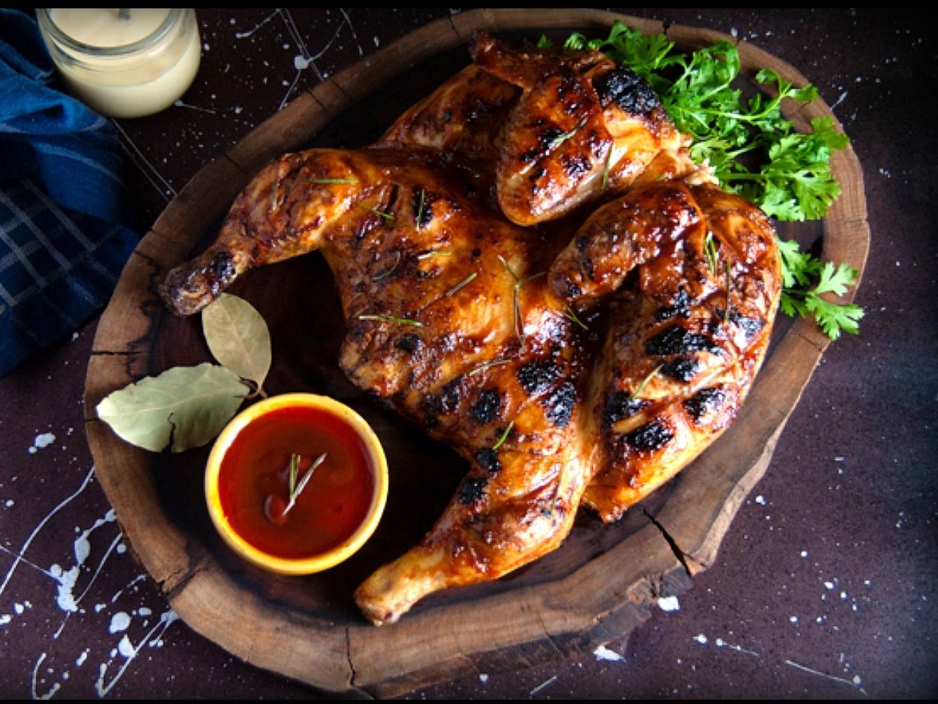 Charcoal Grilled Chicken
