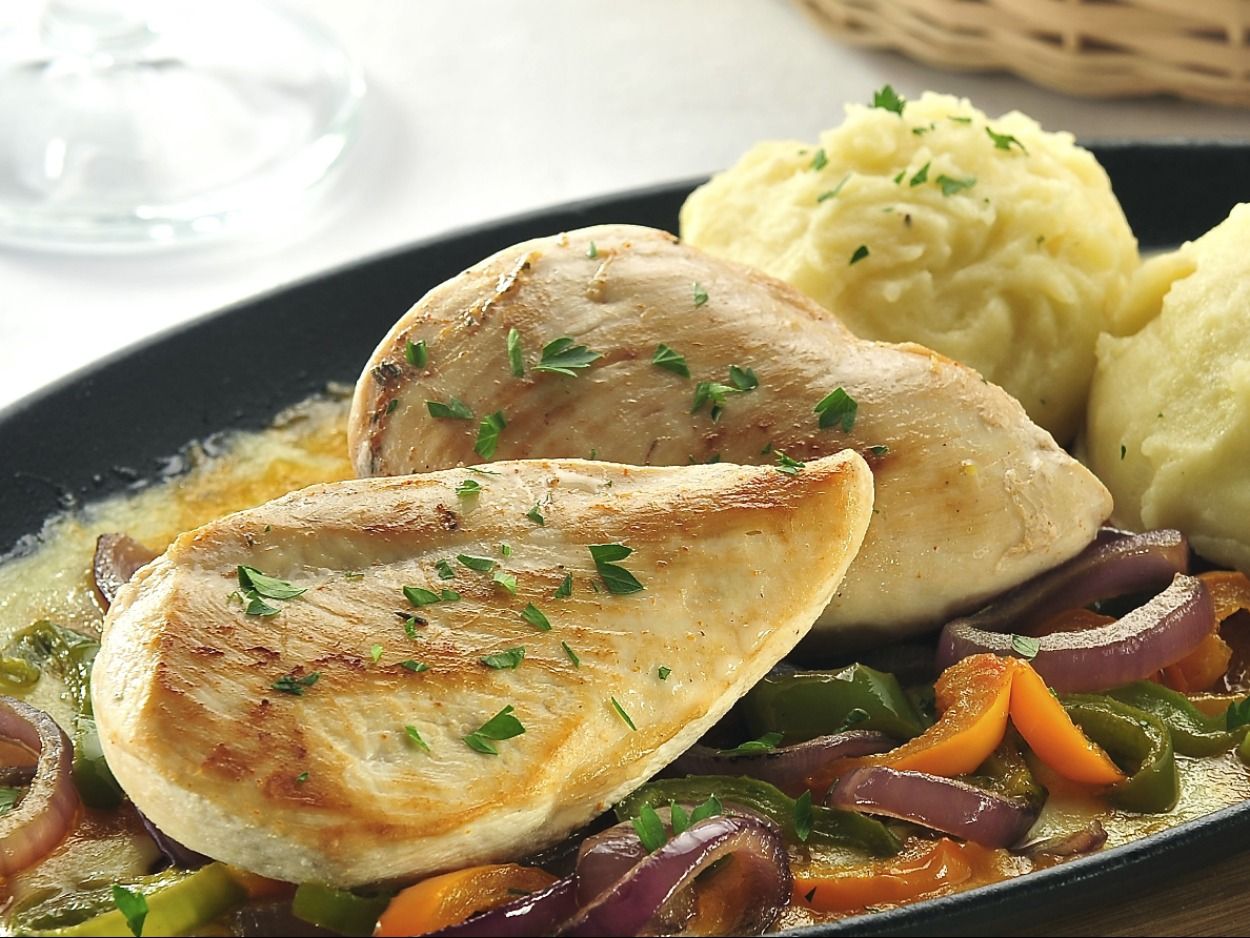 Cheesy Sizzling Chicken