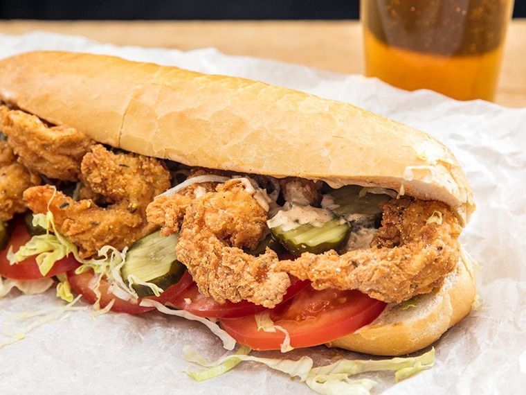 Fried Shrimp Sandwich
