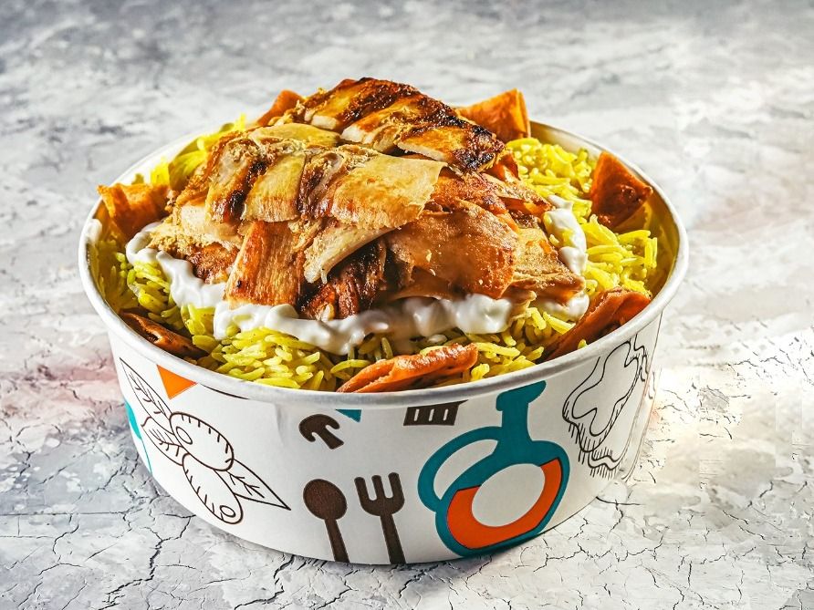 Chicken Shawerma Fatteh
