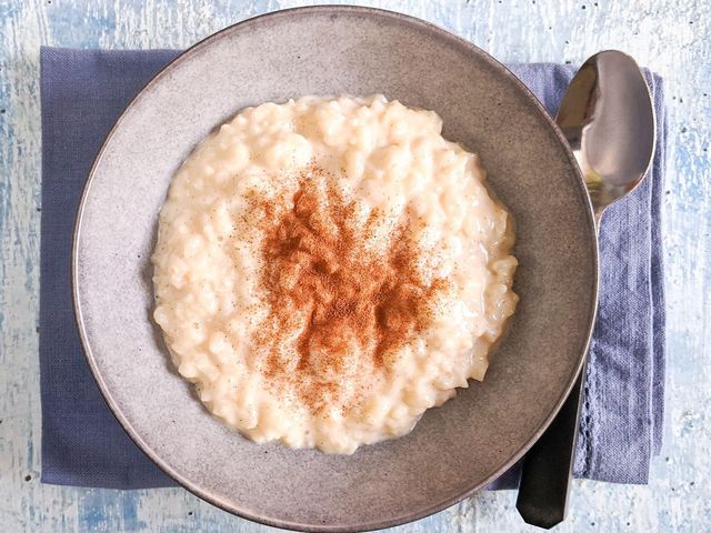 Rice Pudding With Nuts