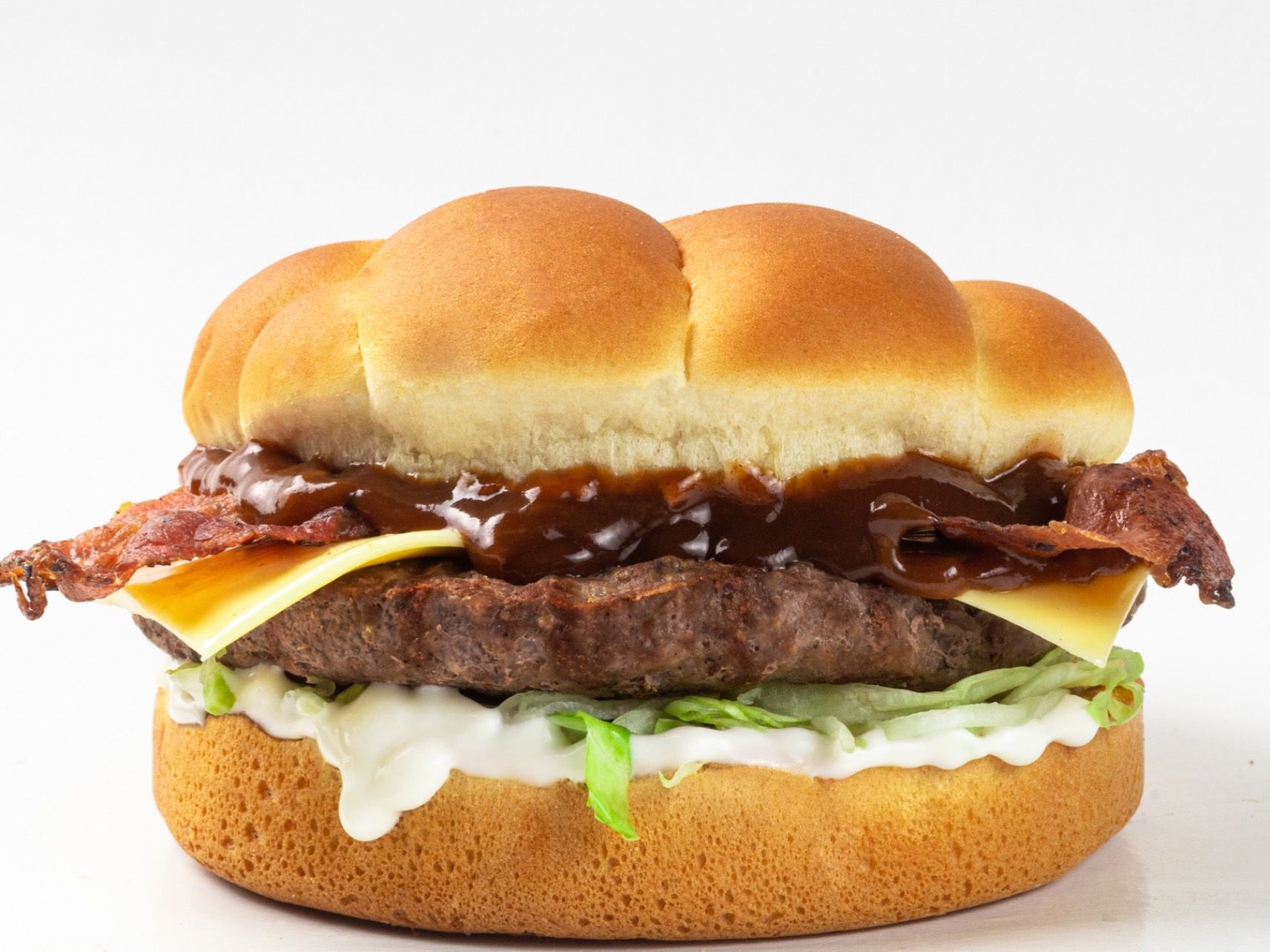 Smokey Beef Burger Sandwich