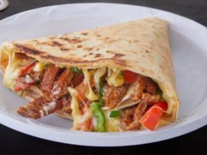 Chicken Shawerma Crepe