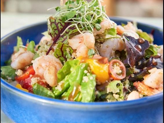 Shrimp Quinoa Salad