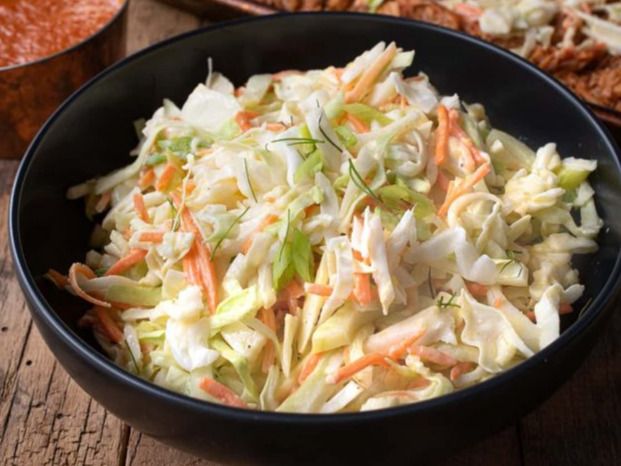 Small Coleslaw Salad With Mayonnaise
