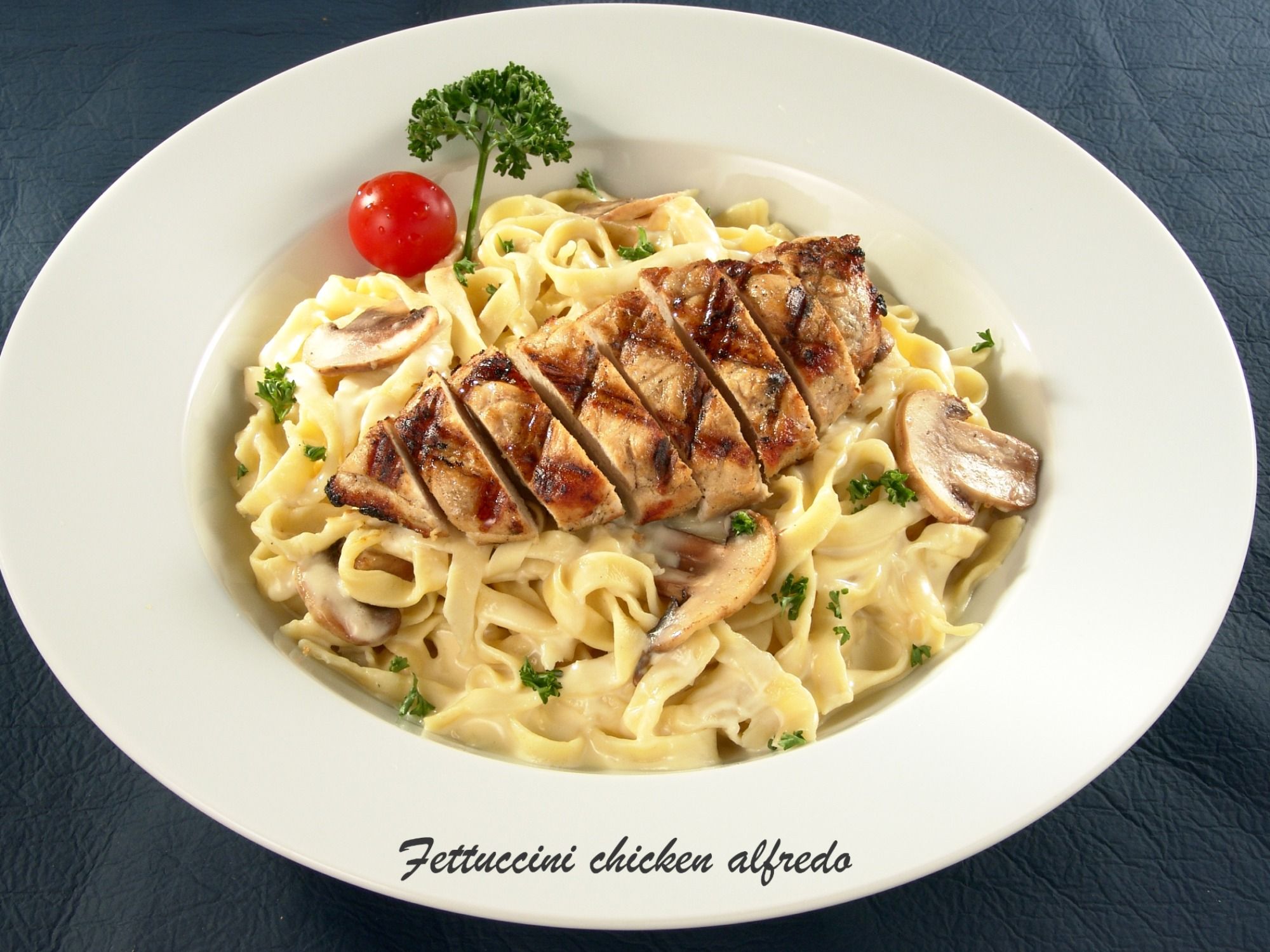 Fettuccine Chicken Alfredo