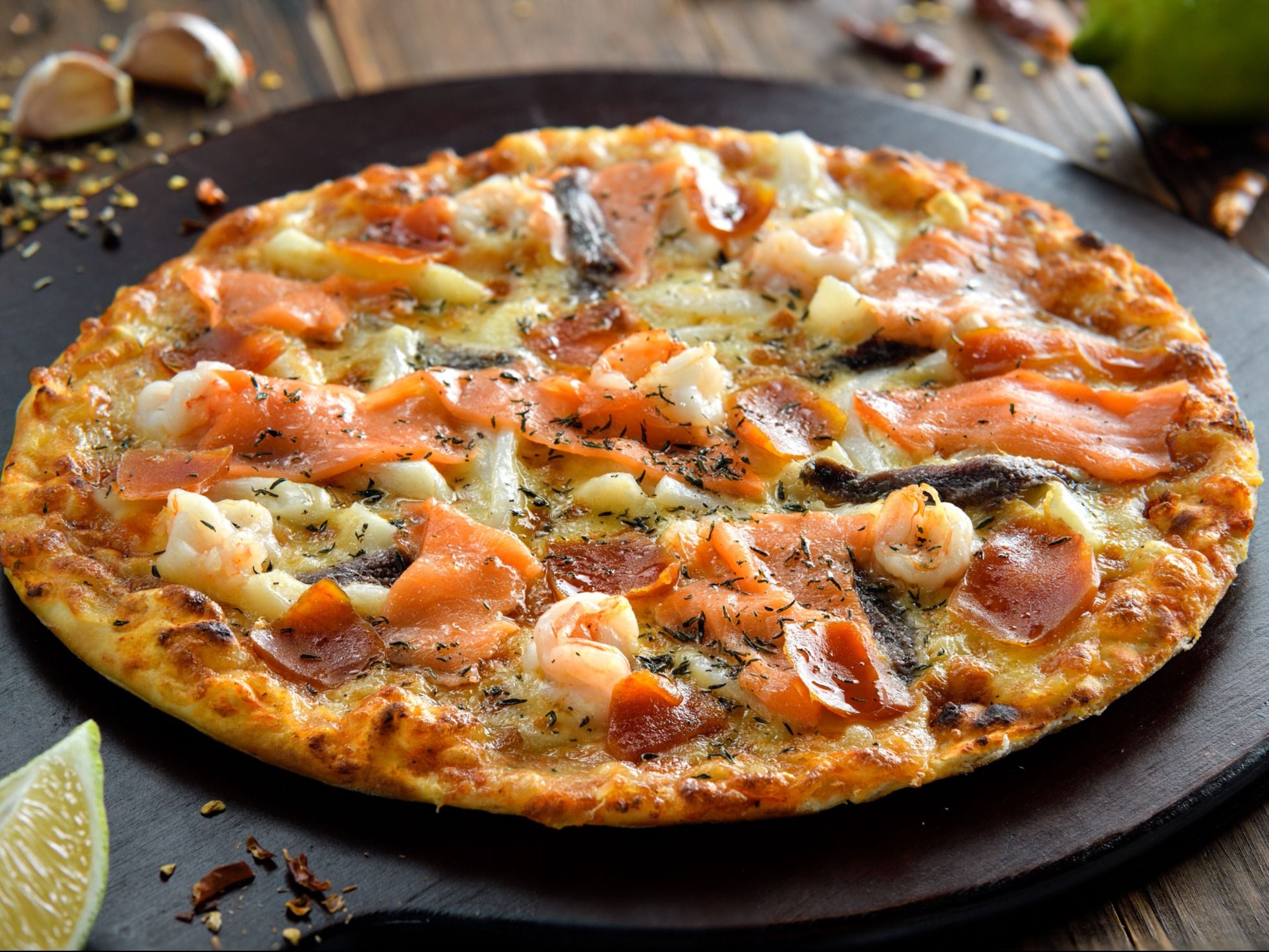 Seafood Pizza