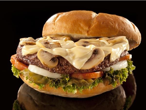 Mushroom burger