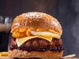 mozzarella Sticks Burger