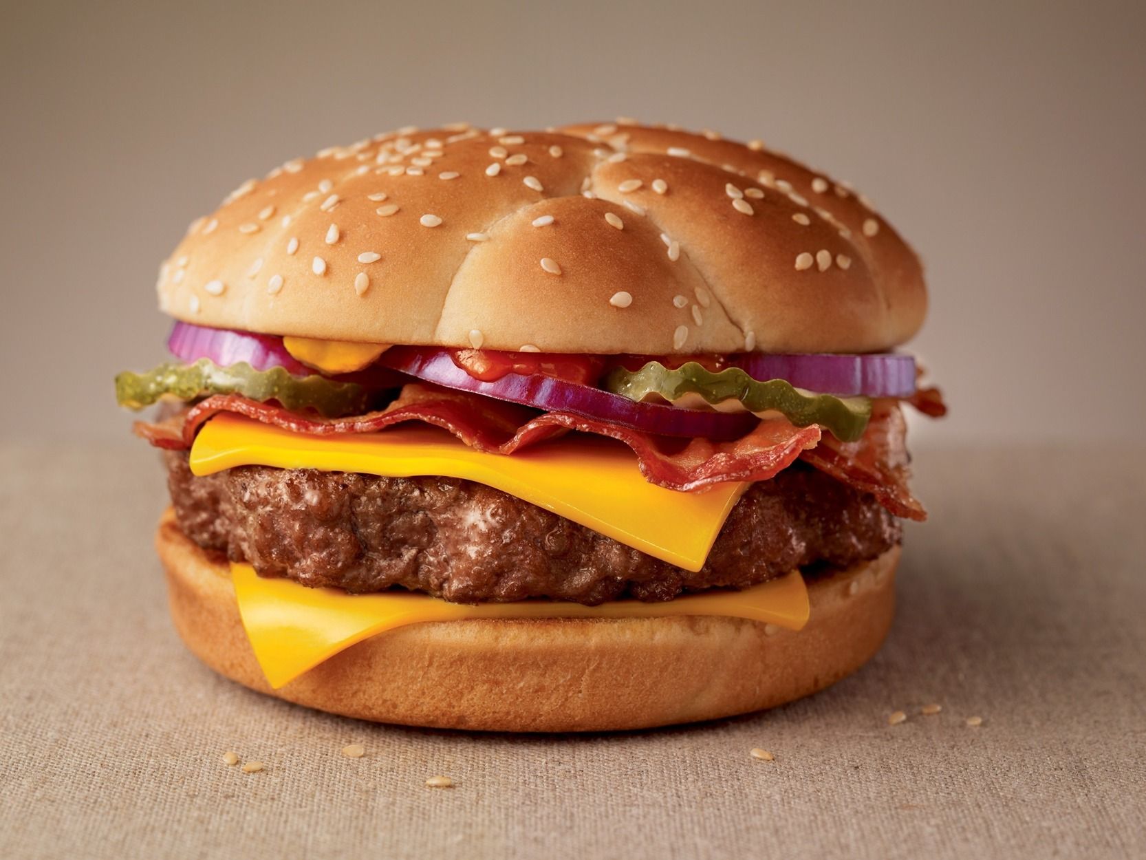 beef bacon Burger