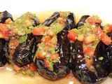 Pickled Eggplant Platter