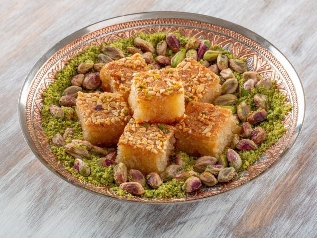 Nuts Basbousa