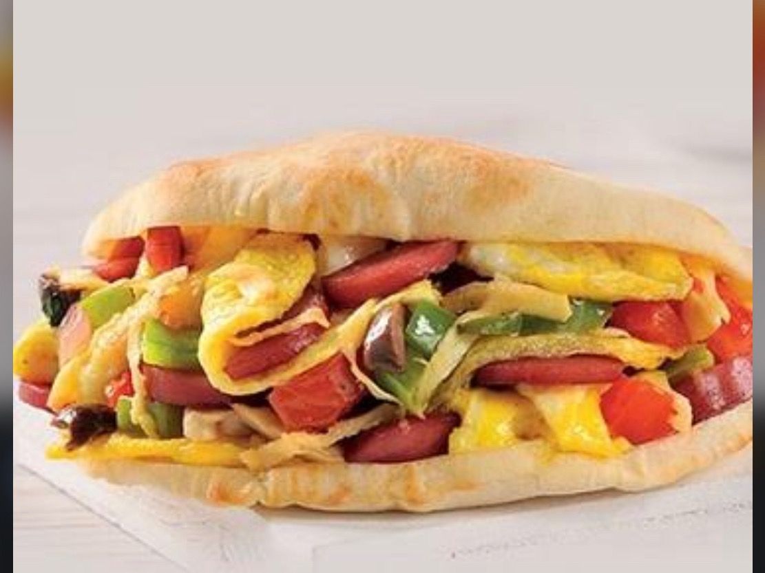 Apache Omelet Sandwich
