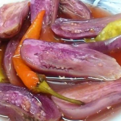 Boiled Pickled Eggplant