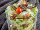 Anchovies Ceasar Salad