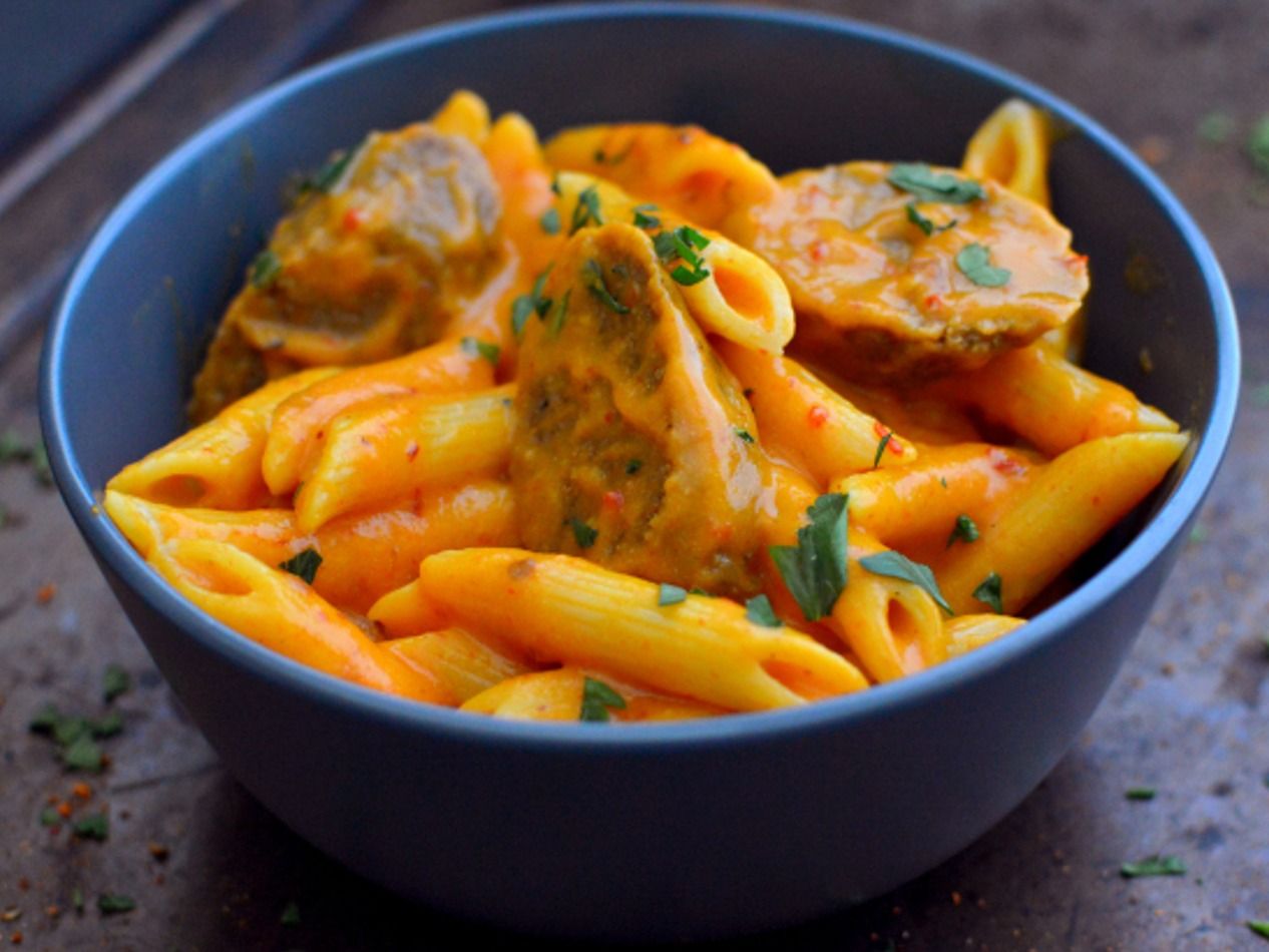 Hot Dog Pasta