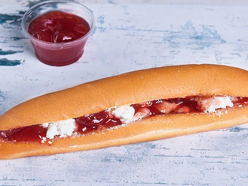Qeshta With Jam Sandwich