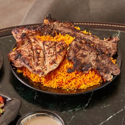 Mixed Sliced Meat and Mandi