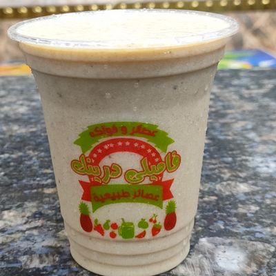 عصير تمر مع حليب
