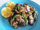 Grilled Chicken Liver With Mushroom