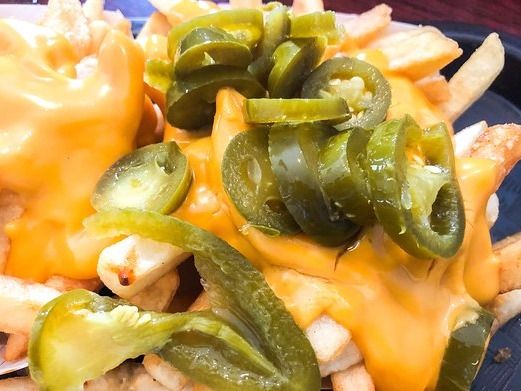 French Fries With Cheese And jalapeno