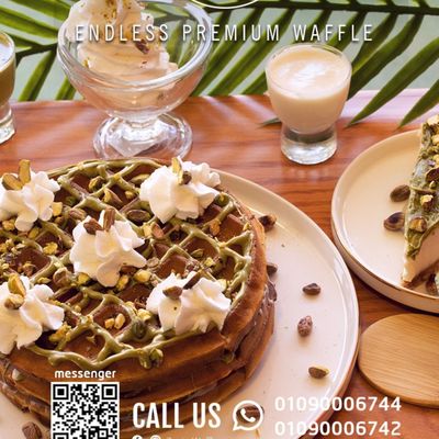 Pistachio Tart Waffle