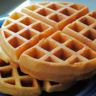 Waffle White Chocolate Torte