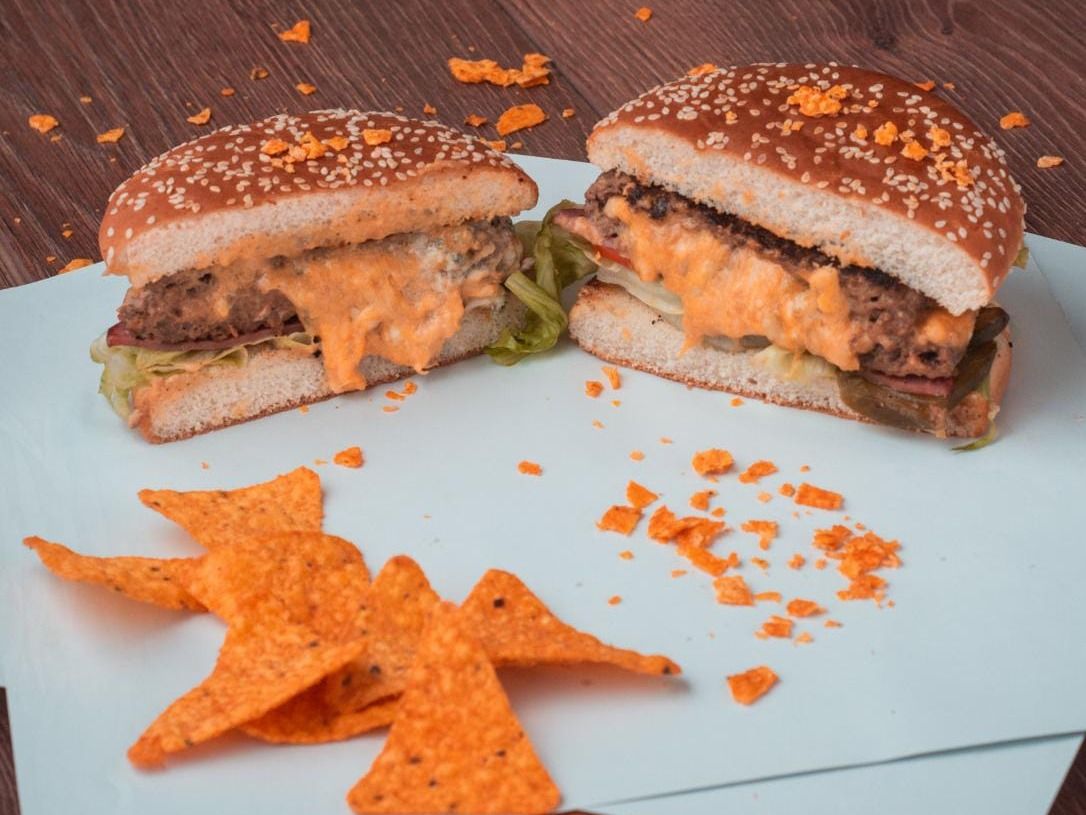 Mexican Burger Sandwich