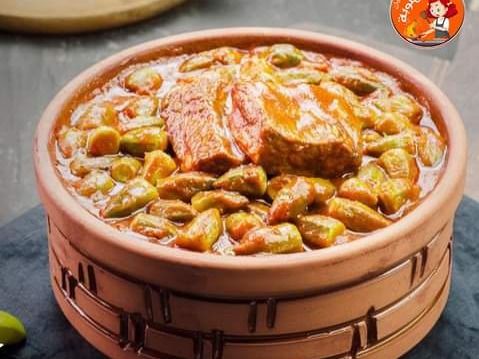 Okra With Meat