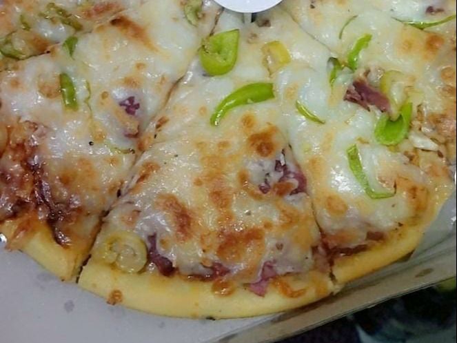 Oriental Sausage Pizza