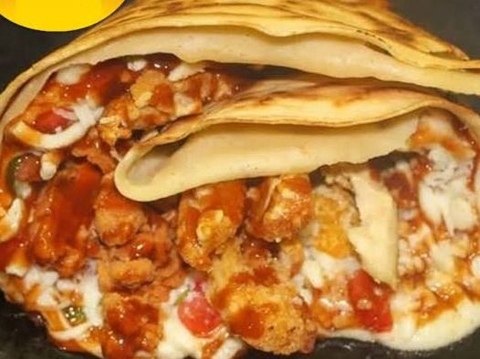 Spicy Chicken Zinger Crepe