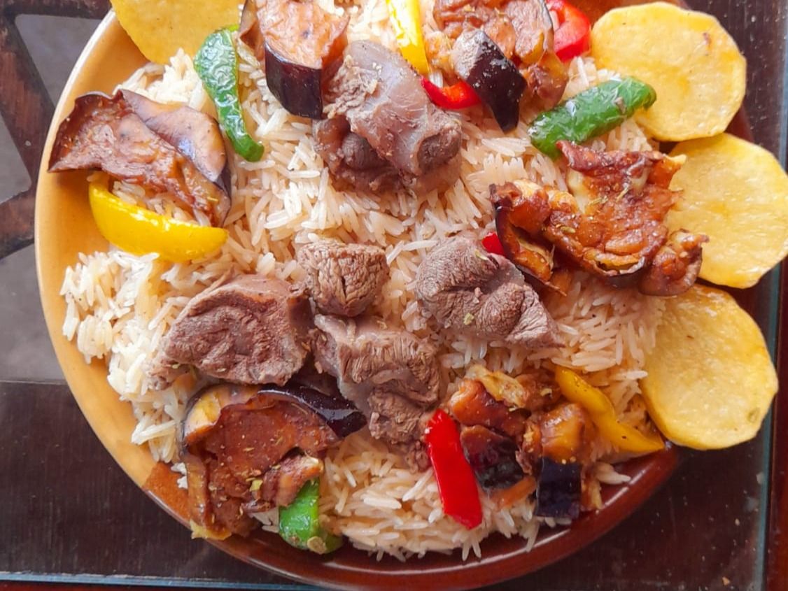 Maqlooba With Meat