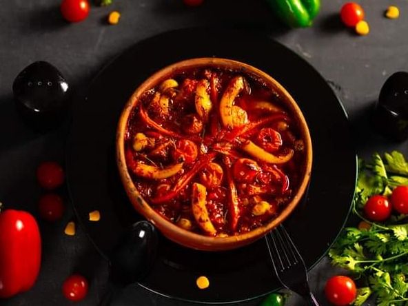 Shrimp Tajine