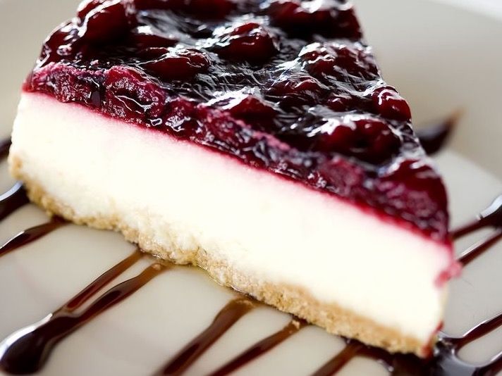 Cheesecake With Blueberry