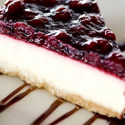 Cheesecake With Blueberry
