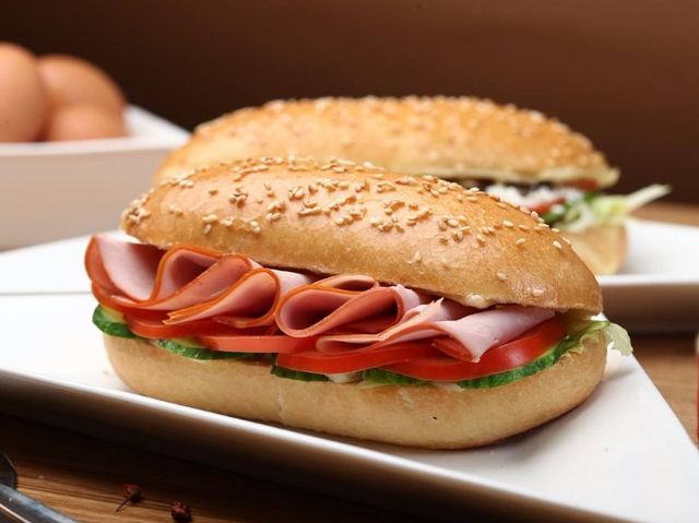 Roumi Cheese Sandwich On Luncheon