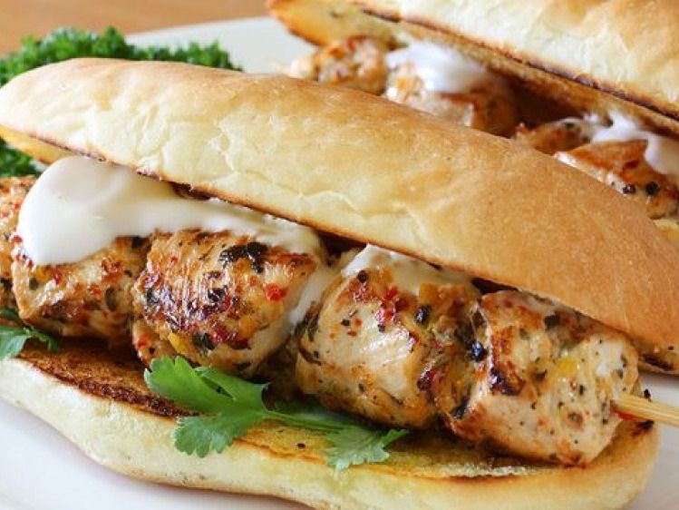 Shish Tawook Sandwich