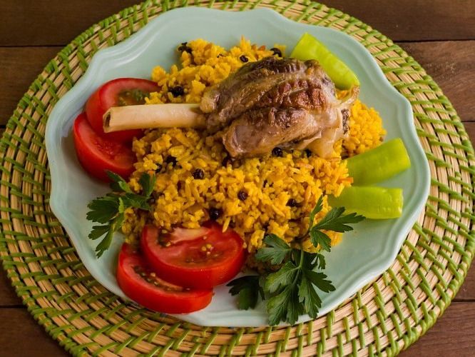 Charcoal Grilled Mutton Ribs Meal