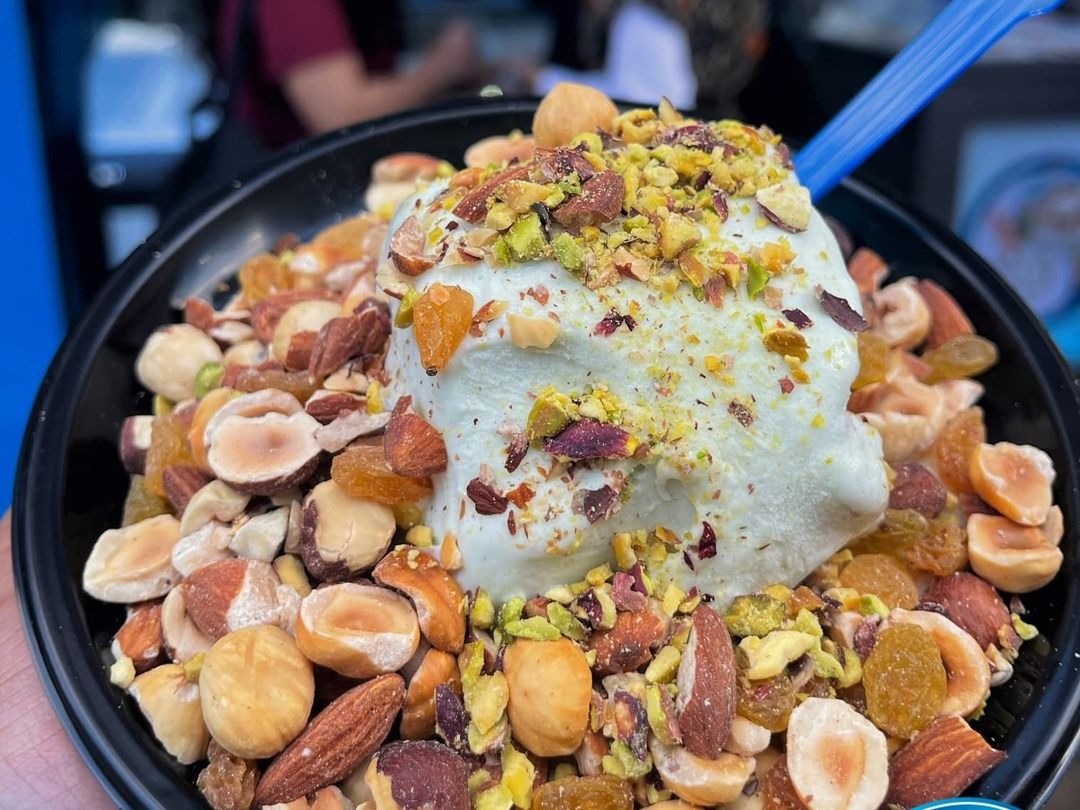 Rice Pudding Qeshta And Nuts