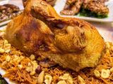 Half Duck With Mix Rice
