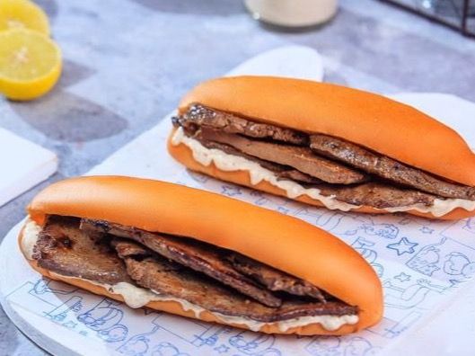 Grilled Liver Sandwich