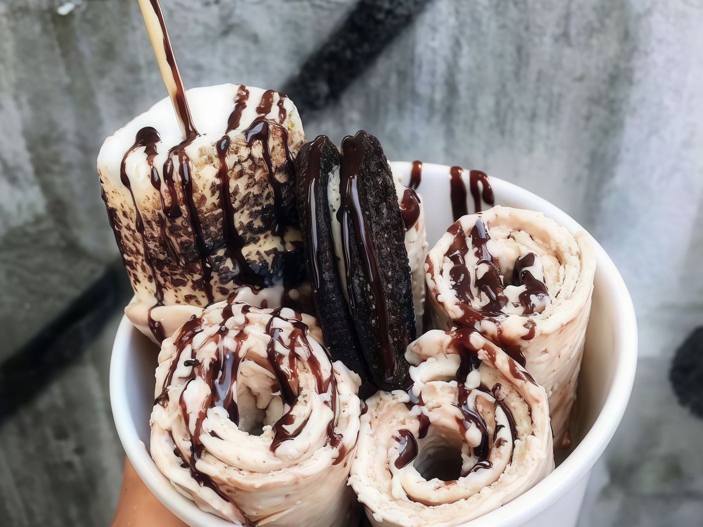 Nescafe Ice Cream Roll