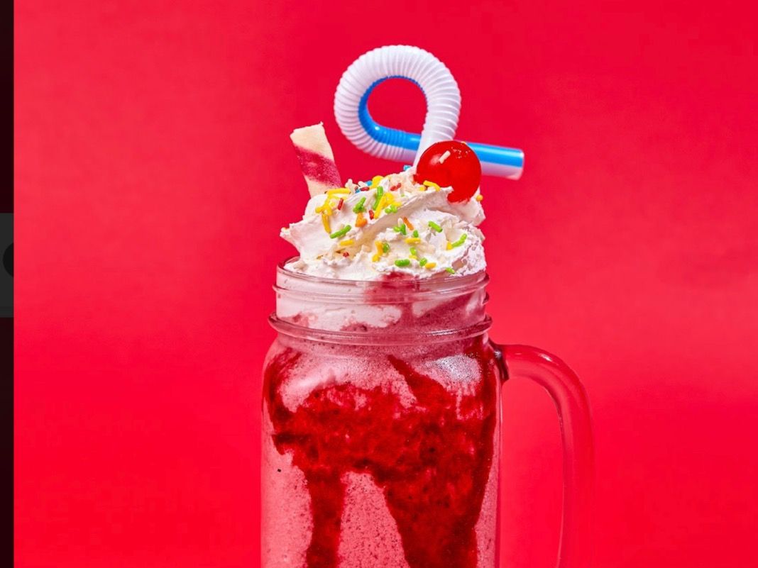 Strawberry Frappe