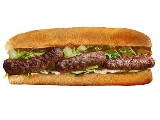 Grilled Kofta Sandwich
