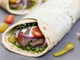 Syrian Meat Shawerma Sandwich