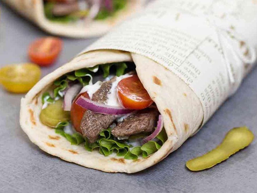 Large Extra Meat Shawerma Sandwich