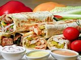 Large Mix Syrian Shawerma Sandwich