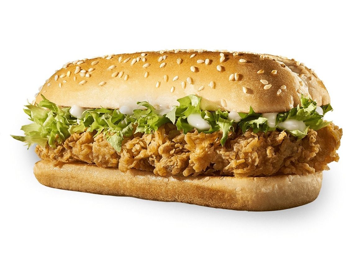 Chicken Nuggets Pane Sandwich
