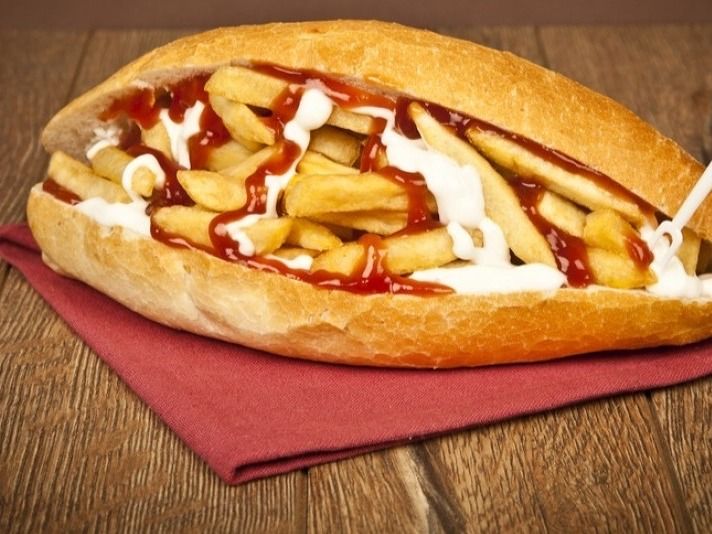 French Fries Sandwich